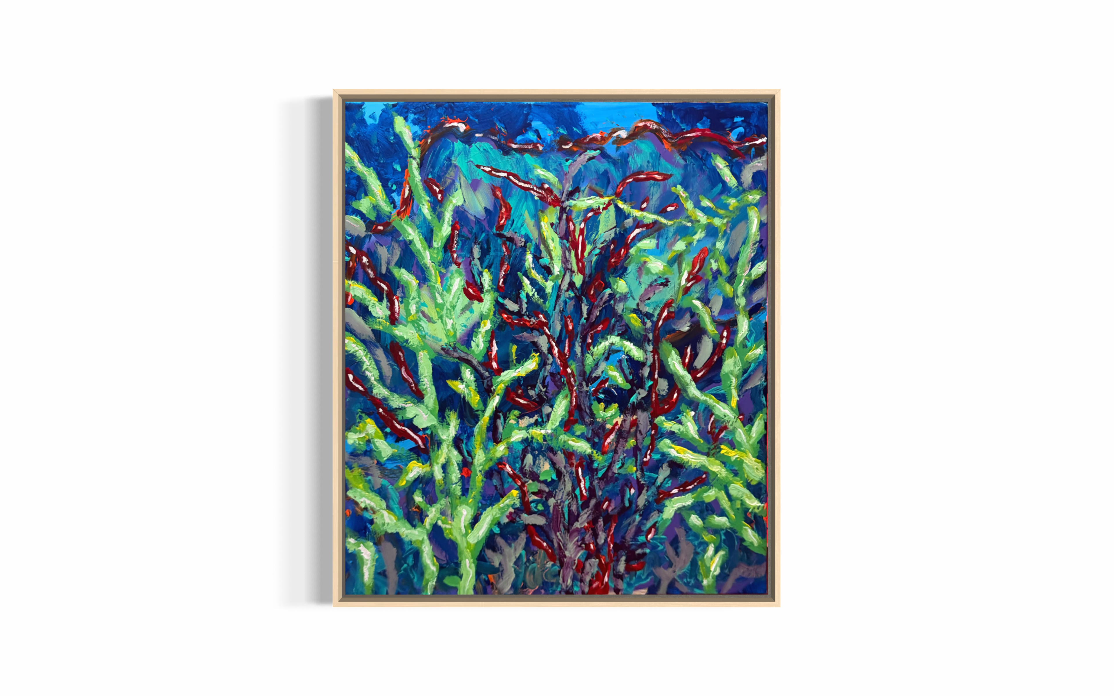 Under sea level lives a plant