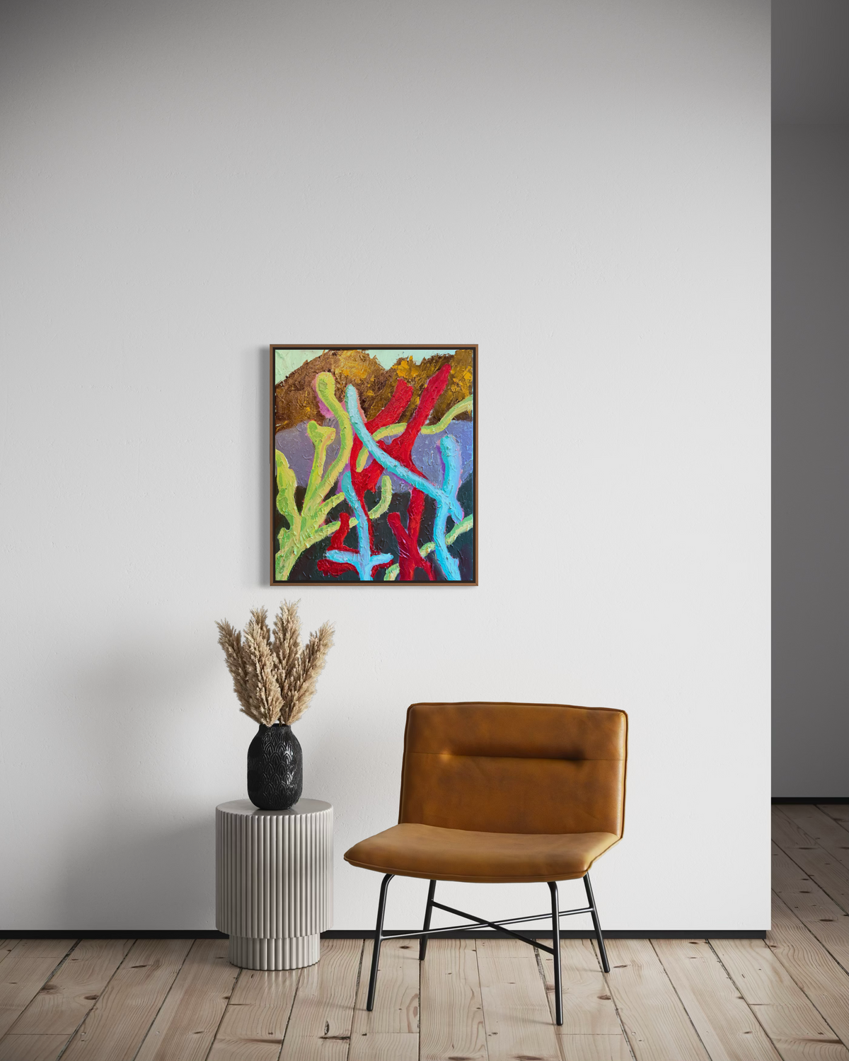 "You're actually blocking the view" 70cm x 60cm, 2026