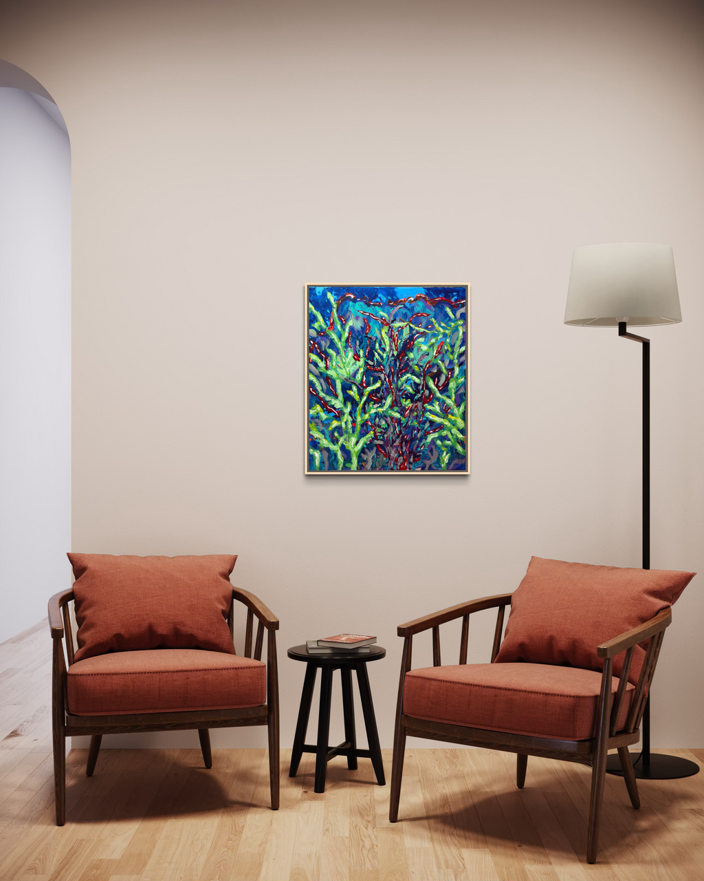 "Sæstrengurinn ógurlegi" 70cm x 60cm, 2026